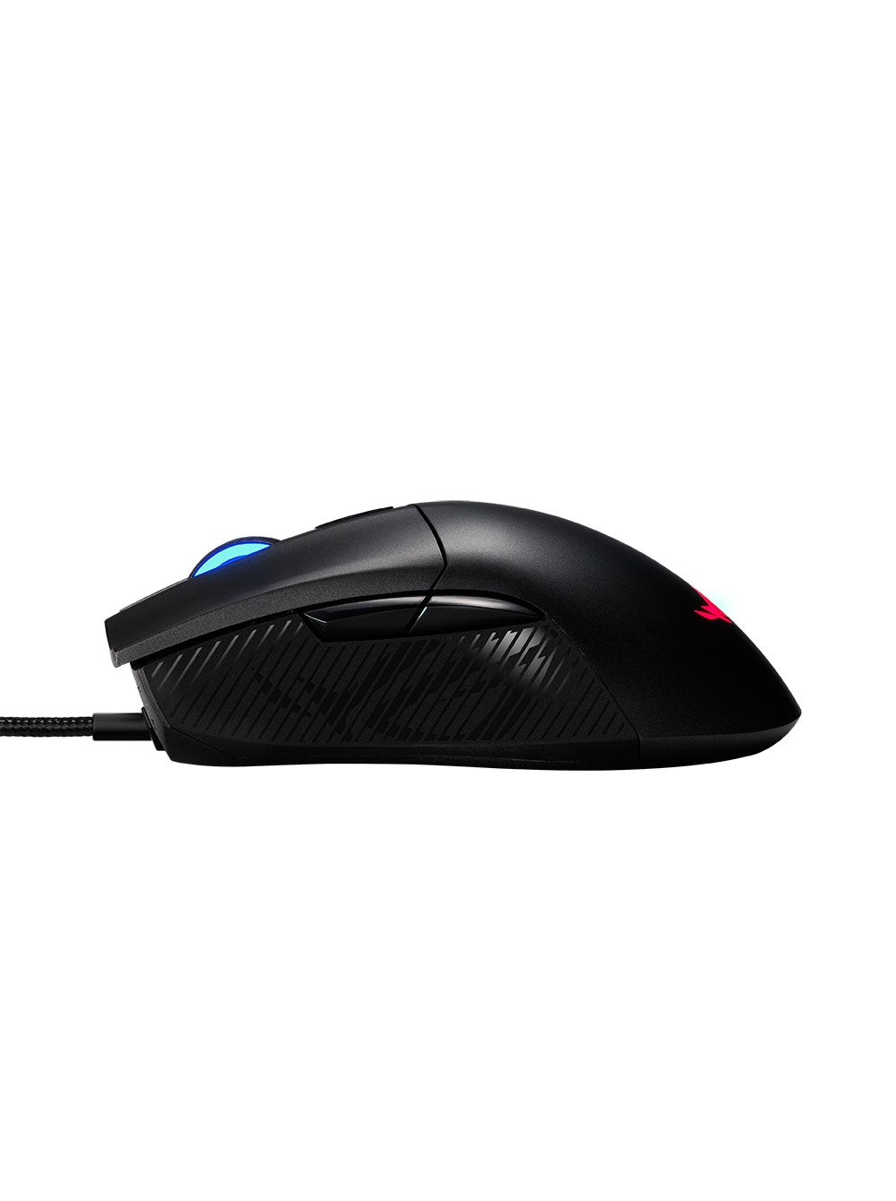 ASUS ROG Gladius II Core - rechts - Optisch - USB Typ - A - 6200 DPI - Schwarz - Maus