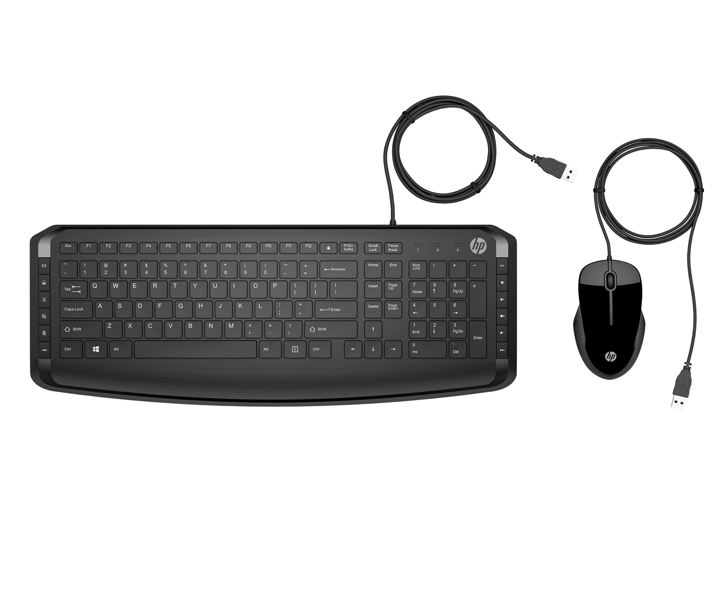 HP Pavilion - 1.600 dpi Optisch - 5 Tasten QWERTZ - Tastatur