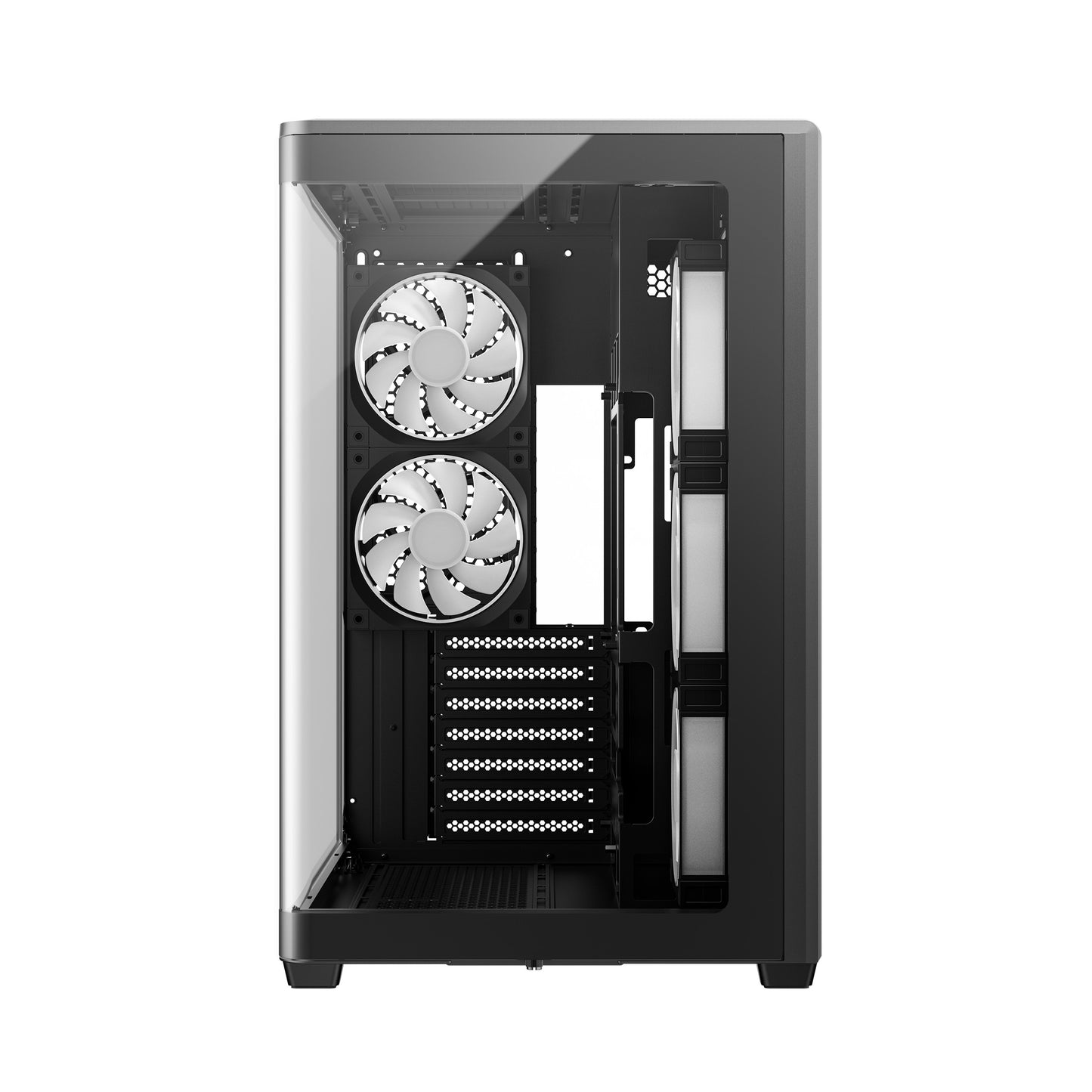 Deepcool CG590U 5F schwarz Panorama Glass - Gehäuse