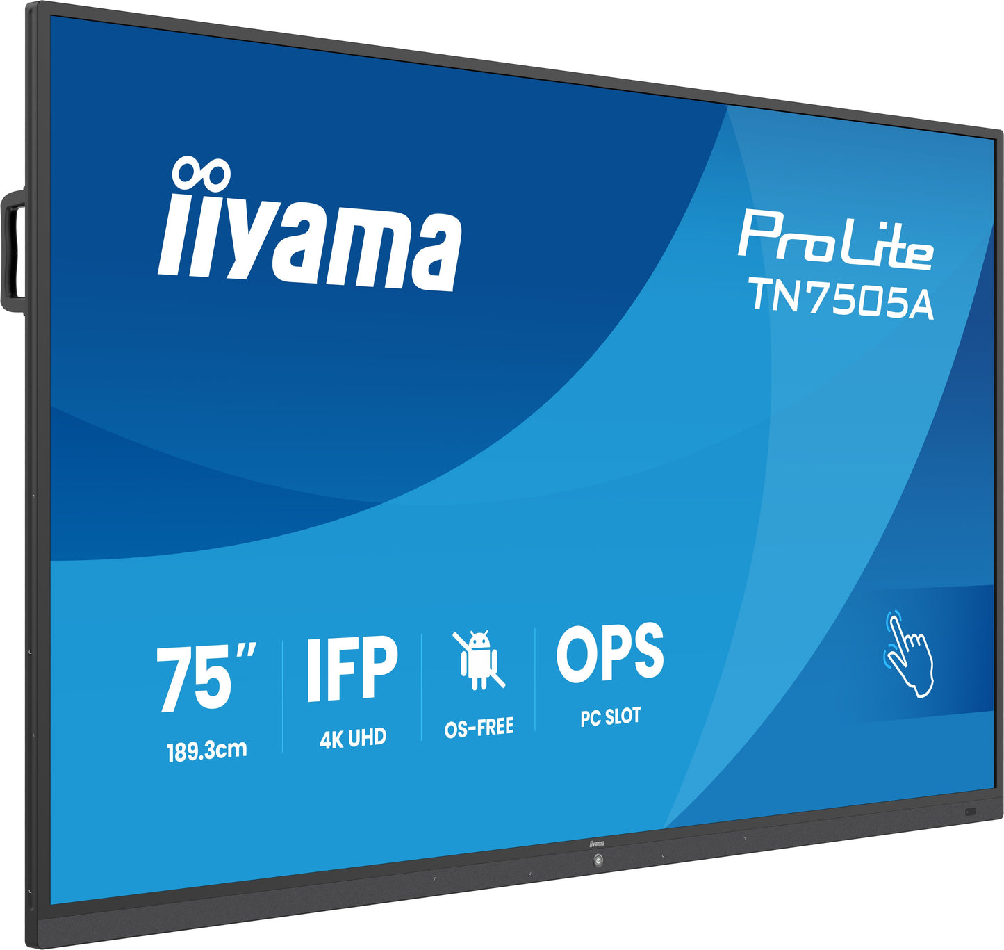Iiyama 75" TN7505A - B1AG Multi - Touch 2xHDMI+DP+USB - C - 189,3 cm - Monitor