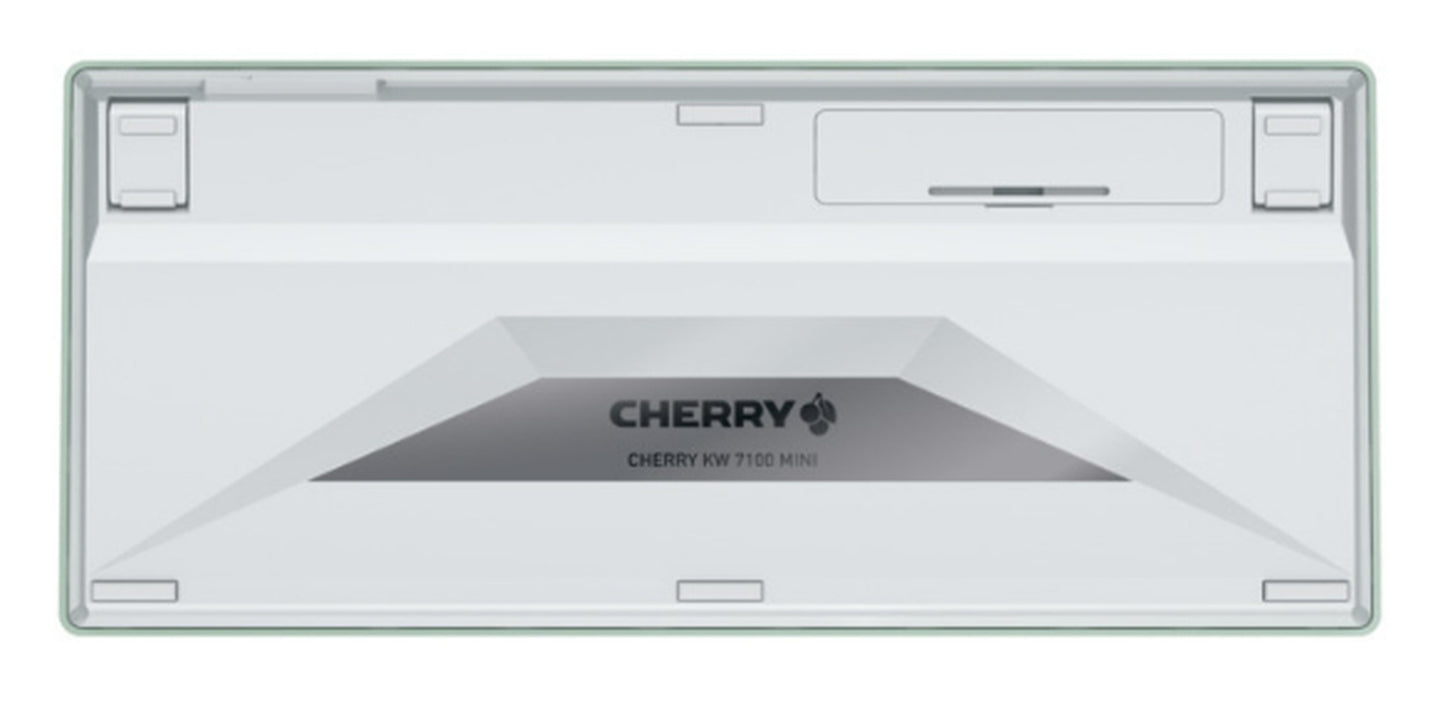 Cherry KW 7100 MINI BT - Kabellos - Bluetooth - Scherenschalter - QWERTY - Mintfarbe - Tastatur