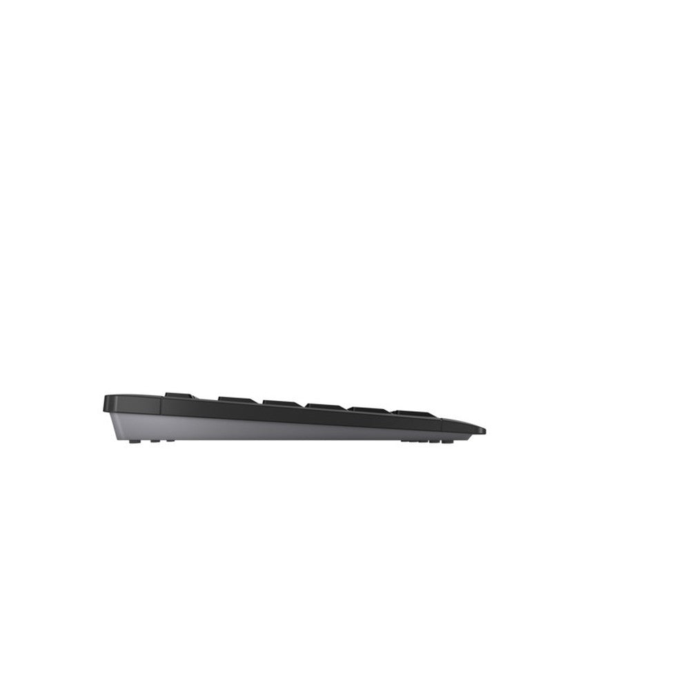 Cherry Stream Wireless - Volle Größe (100%) - Verkabelt & Kabellos - RF kabellos + USB - QWERTZ - Schwarz - Tastatur