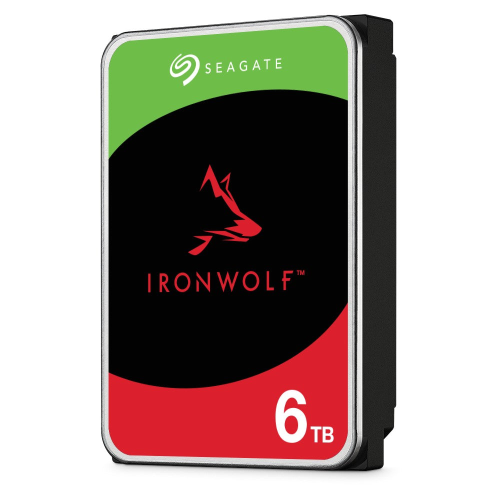 Seagate IronWolf ST6000VN006 - 6 TB - 5400 RPM - 256 MB - 3.5" - Serial ATA III - Festplatte