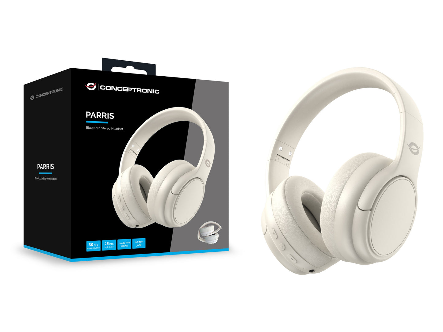 Conceptronic Bluetooth Stereo Headset - Stereo - Headset