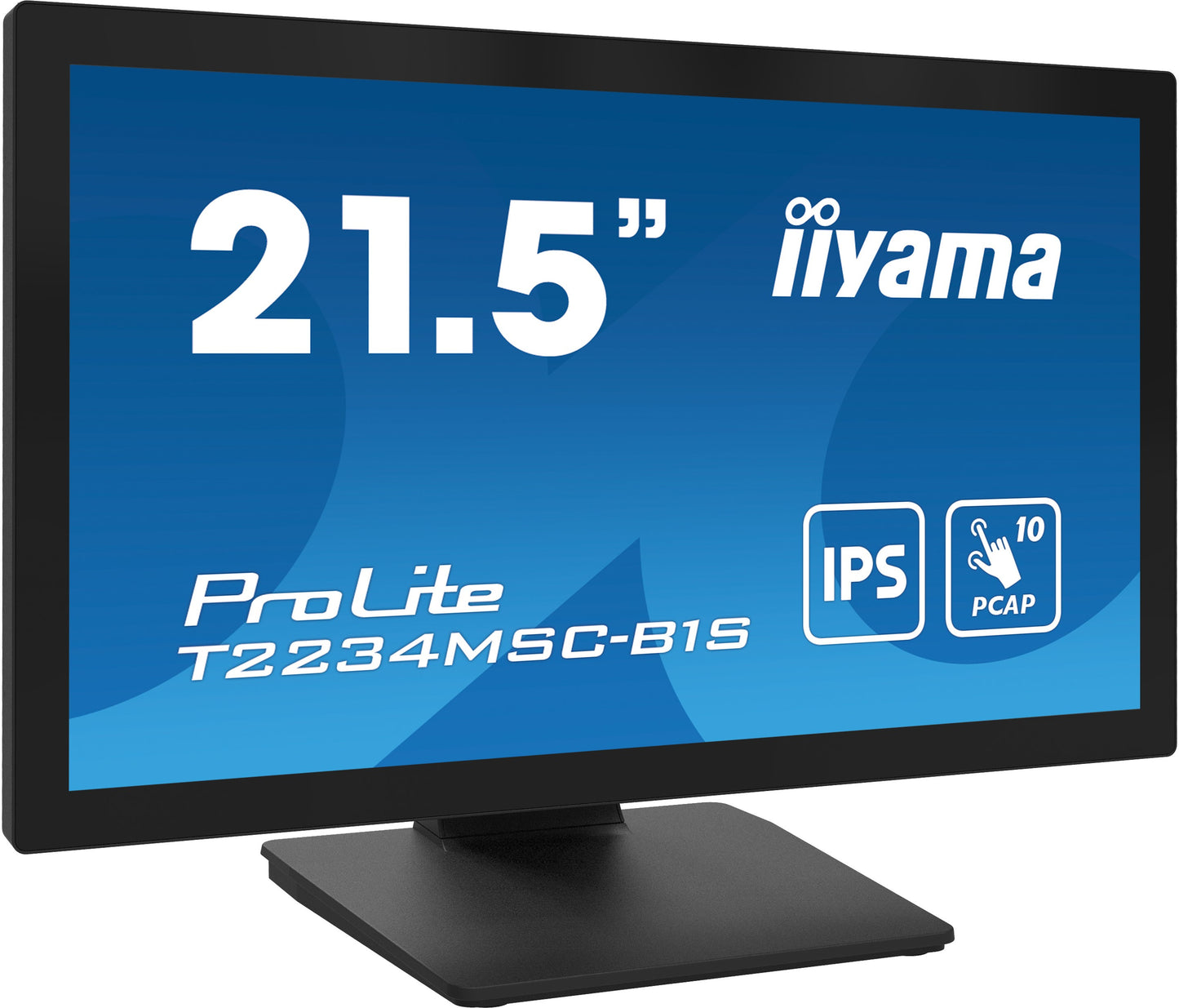 Iiyama ProLite T2234MSC - B1S - 54,6 cm (21.5") - 1920 x 1080 Pixel - Full HD - 8 ms - Schwarz - Monitor