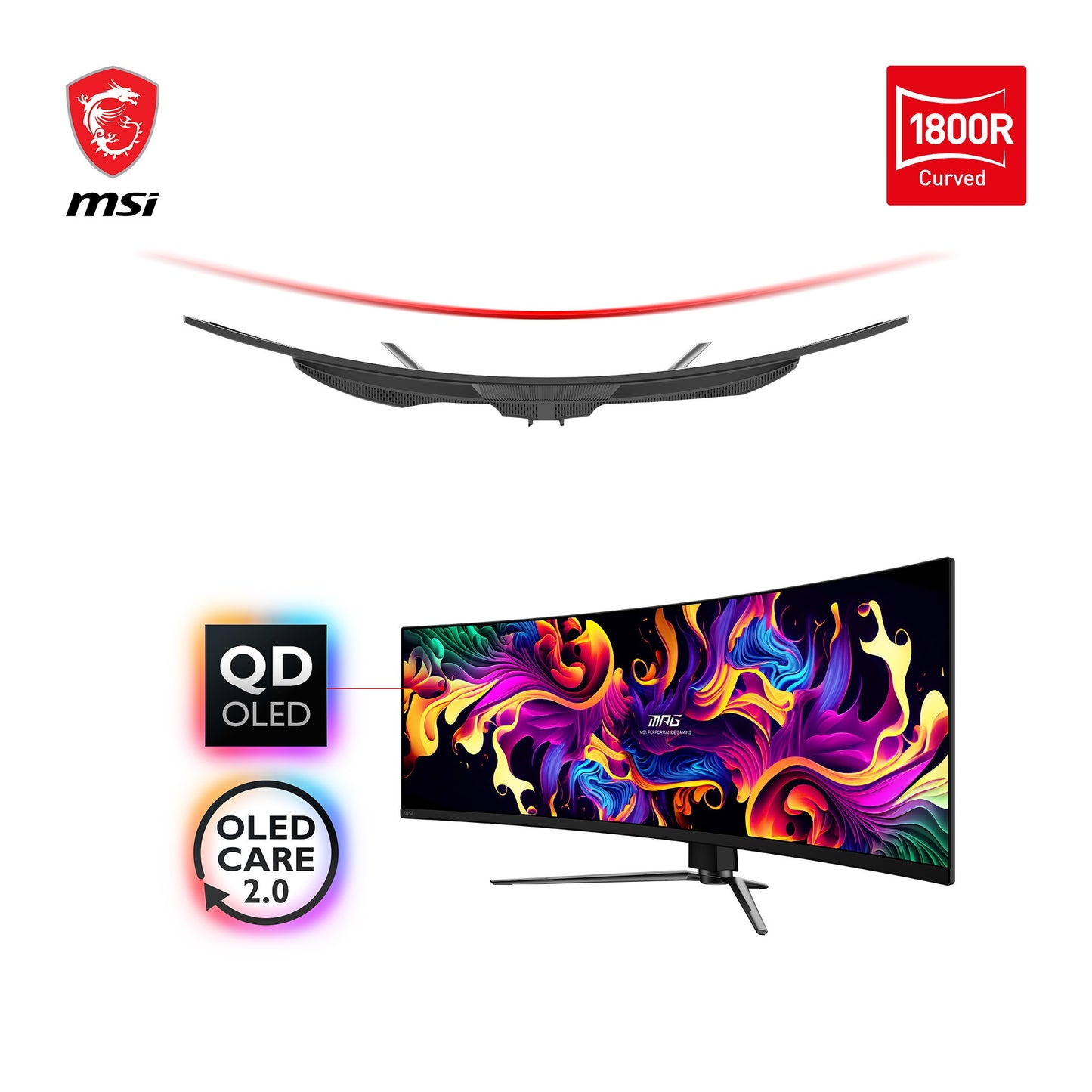 MSI MPG 491CQPDE QD - OLED Gaming - 124,5 cm - Monitor