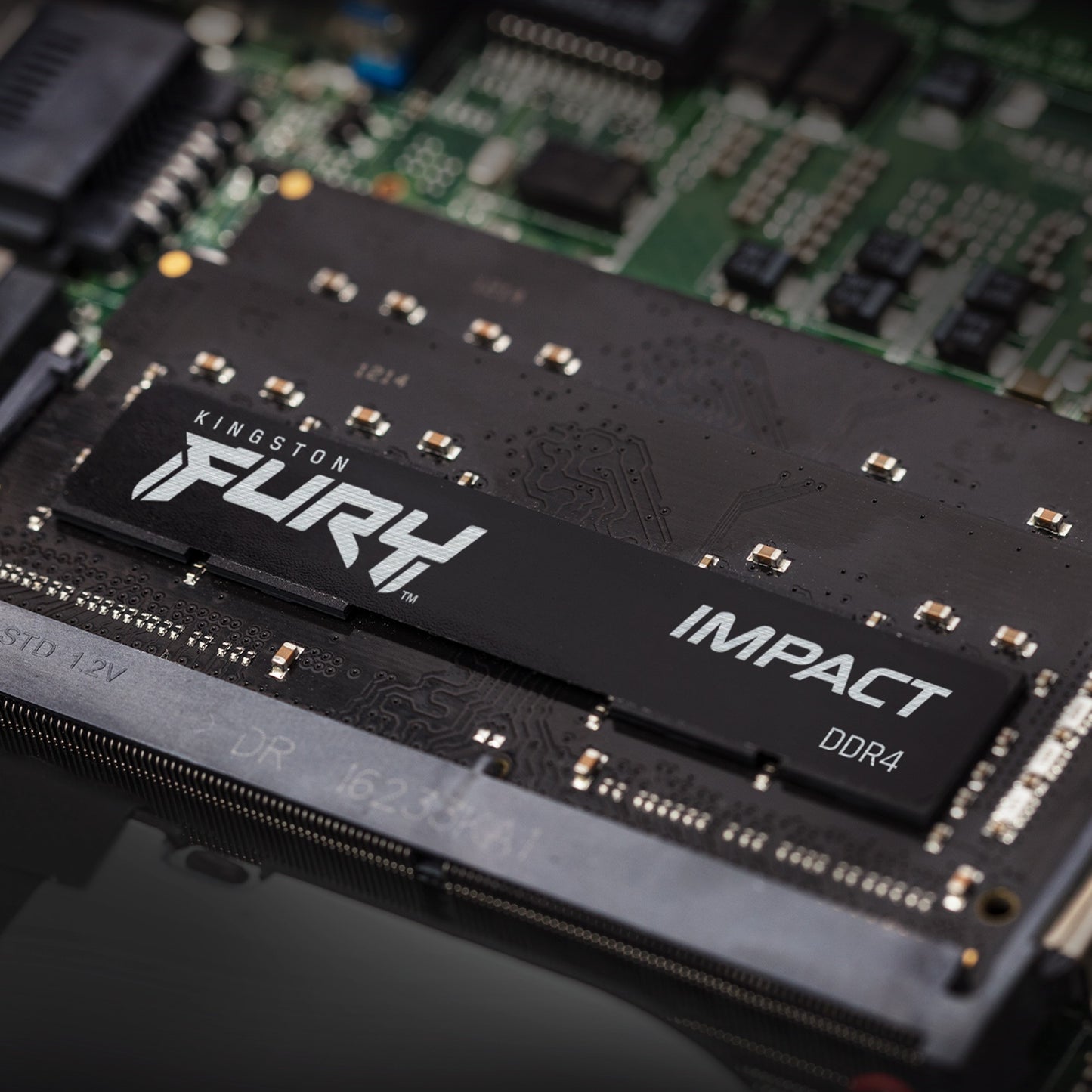 Kingston FURY 32GB 3200MT/s DDR4 CL20 SODIMM (Kit of 2) Impact - 32 GB - 2 x 16 GB - DDR4 - 260 - pin SO - DIMM - Arbeitsspeicher