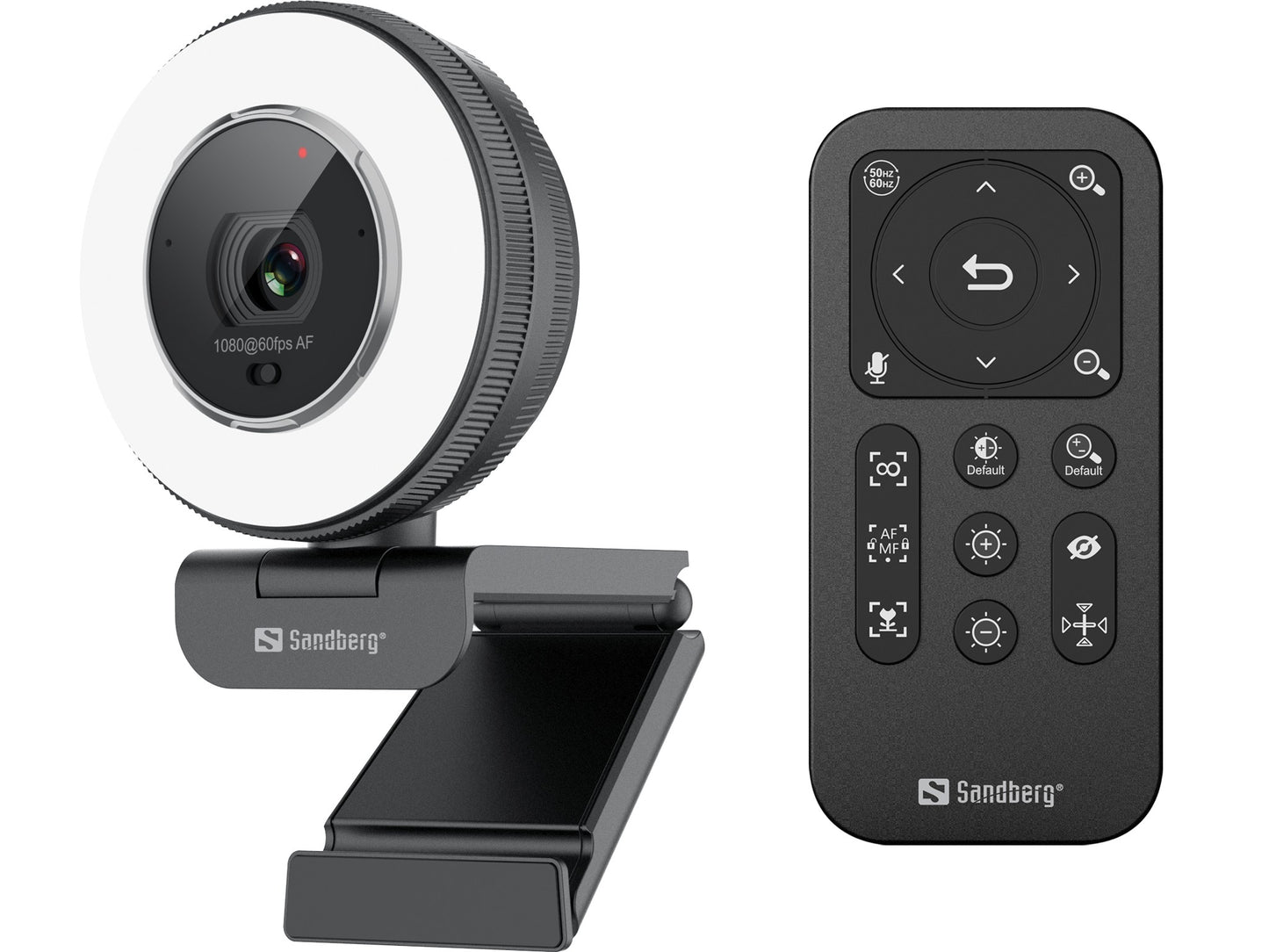 SANDBERG Streamer USB Webcam Pro Elite - 2560 x 1440 Pixel - 60 fps - 1920x1080@60fps - 2560x1440@30fps - 480p - 720p - 1080p - 1440p - H.264 - H.265 - M - JPEG - YUY2 - Auto/Manuell - Webcam