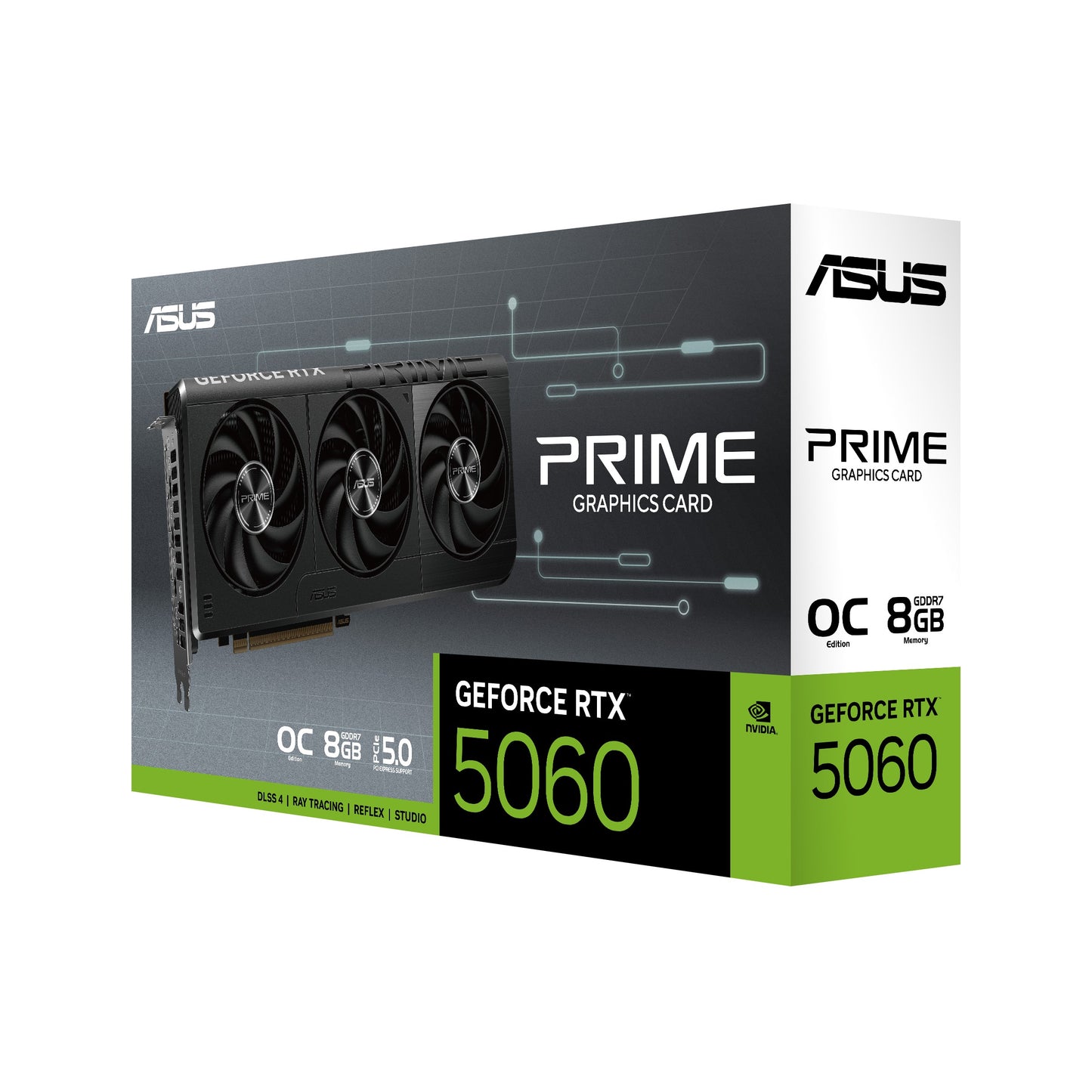 ASUS Prime GeForce Rtx 5060 OC - PCI - Express - Grafikkarte