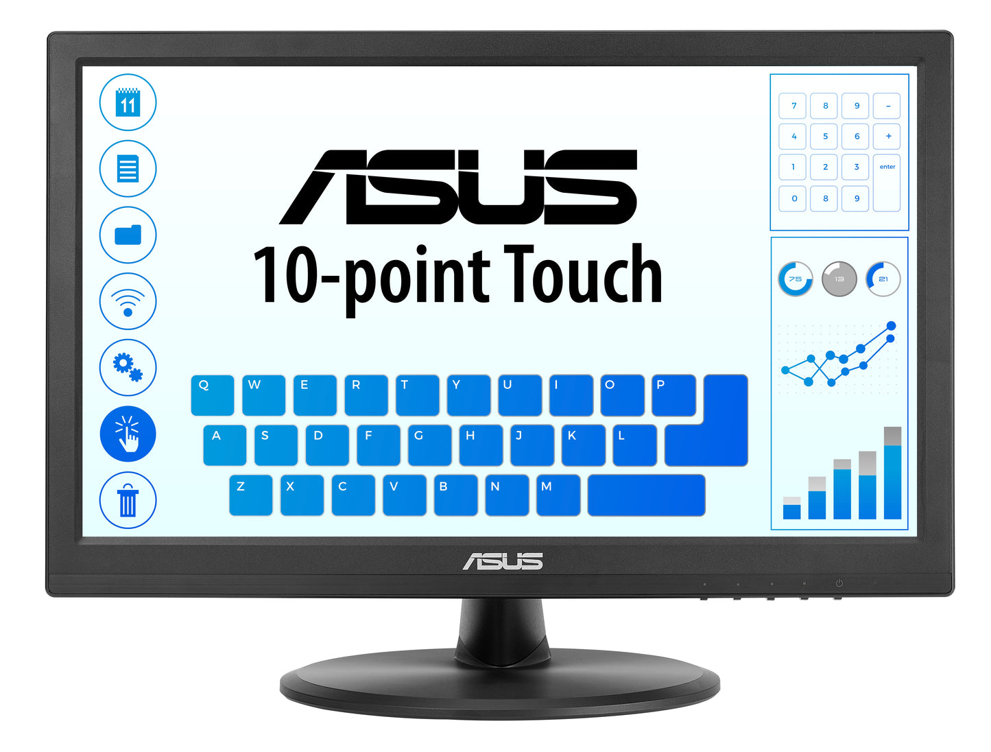 ASUS Vt169He Touch Monitor 16" - 40,6 cm - Monitor