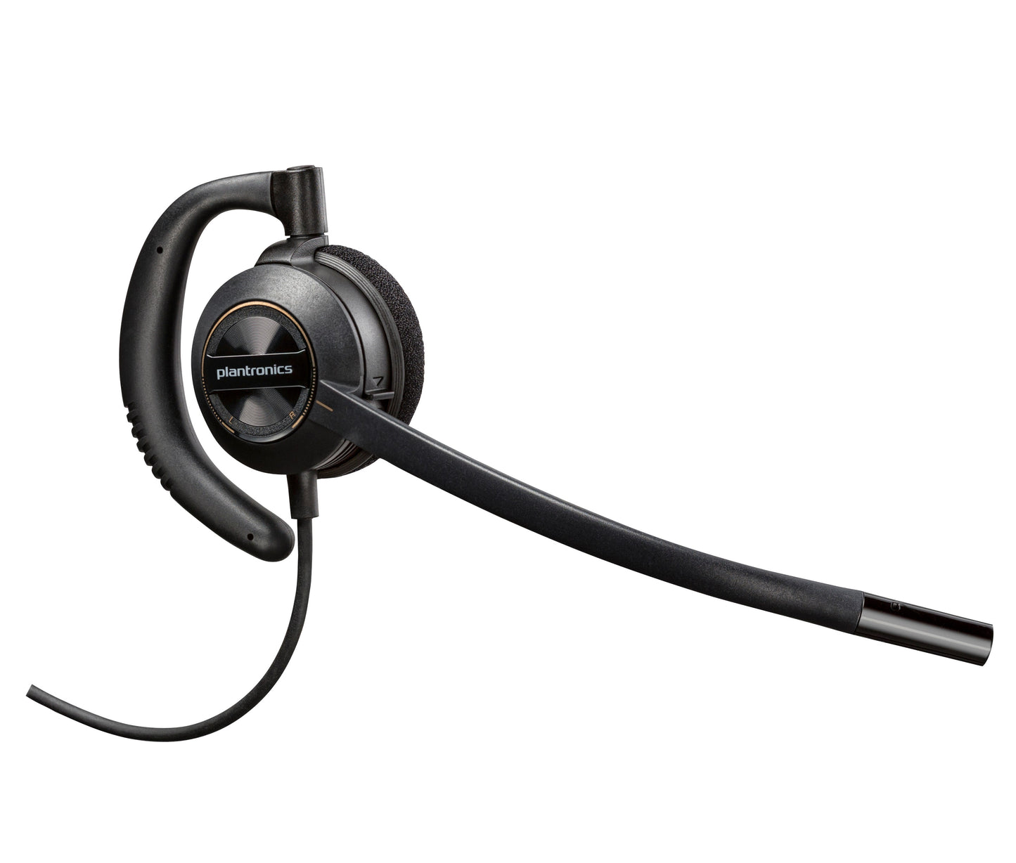 Poly HP Poly EncorePro HW530/540 Große und kleine Ohrbügel - Ohrhaken - Schwarz - Headset