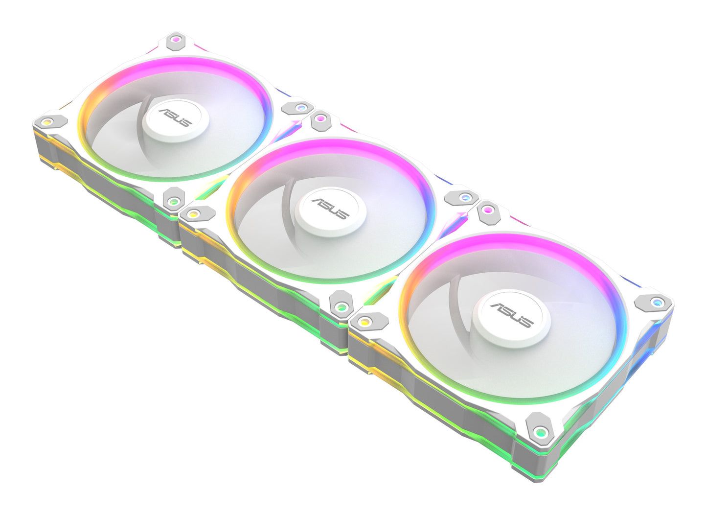 ASUS Prime Mr120 Argb Reverse Fan weiß 120 mm - Gehäuse - 23 dB - Kühler