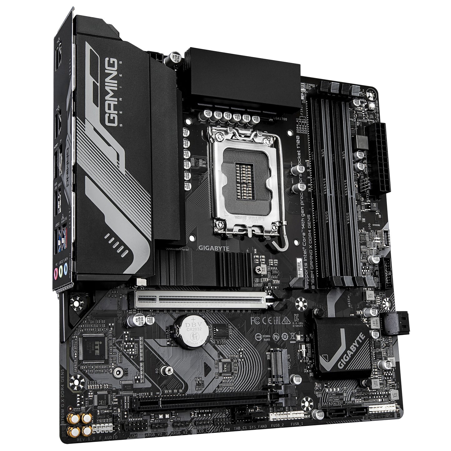 Gigabyte B760M Gaming X Ddr4 Gen5 Micro ATX LGA1700 sokkel Intel B760 - Mainboard