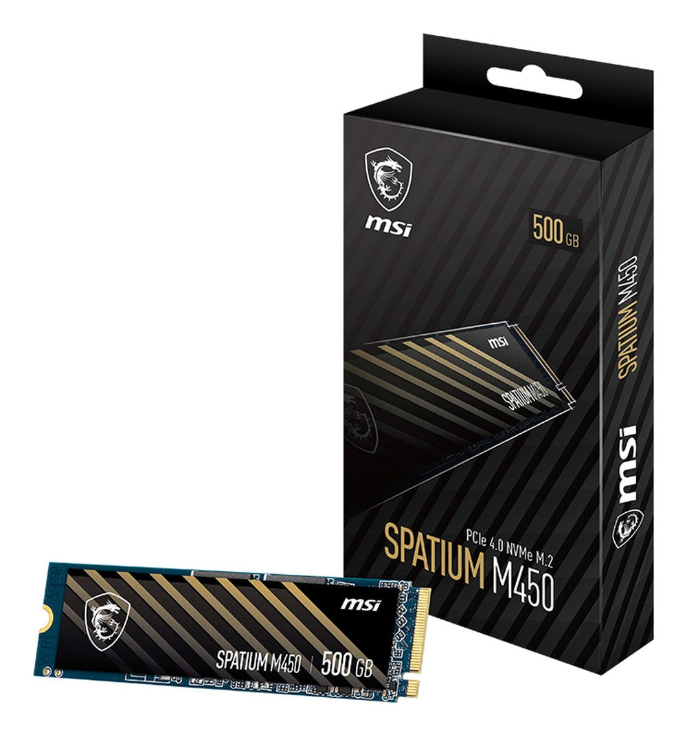 MSI Spatium M450 PCIe 4.0 NVMe M.2 V1 Pci Express 4.0 - SSD