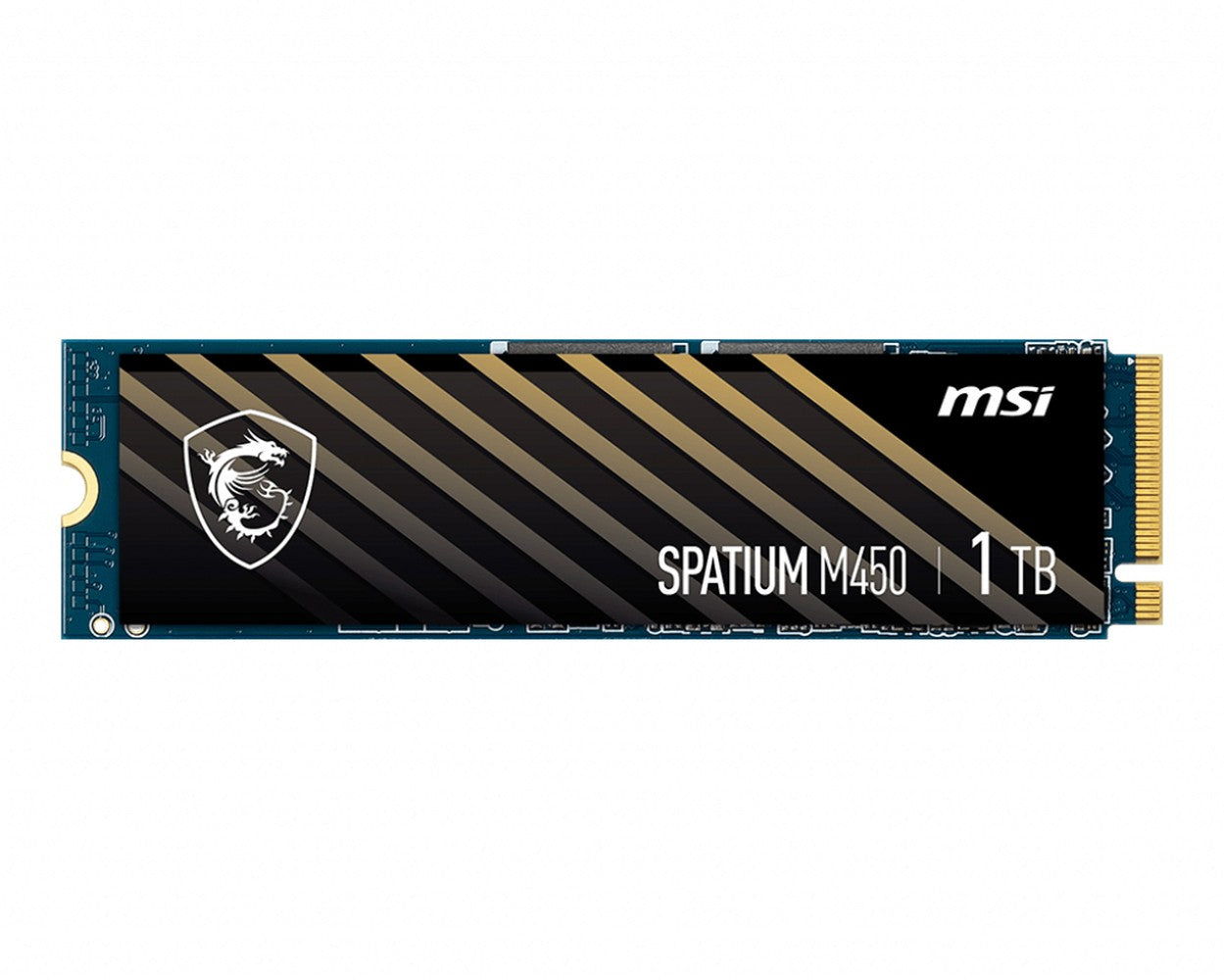 MSI SPATIUM M450 - 1 TB - intern - M.2 2280 - PCIe 4.0 x4 (NVMe) - SSD