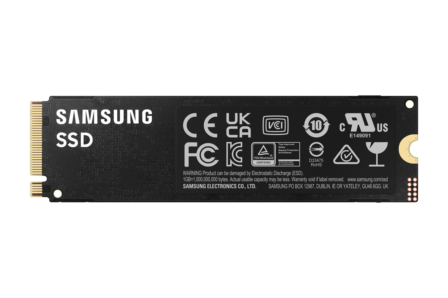 Samsung 990 PRO - 4 TB - M.2 - 7450 MB/s - SSD
