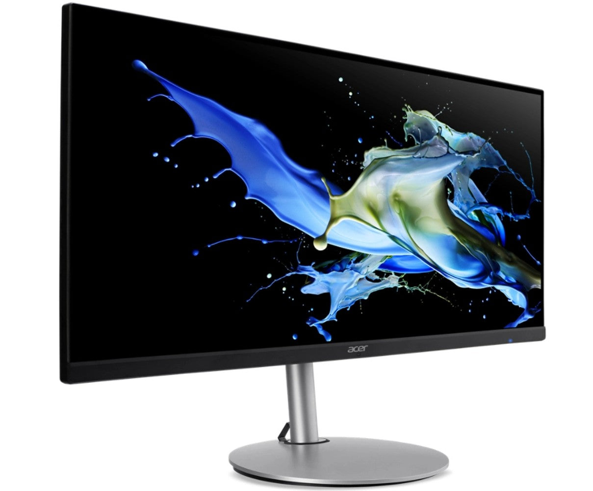 Acer CB342CU - 86,4 cm (34") - 3440 x 1440 Pixel - UltraWide Quad HD - LCD - 1 ms - Schwarz - Silber - Monitor