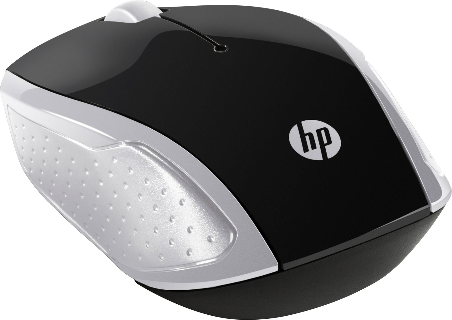 HP Wireless 200 (Pike Silver) - Beidhändig - Optisch - RF Wireless - 1000 DPI - Silber - Maus