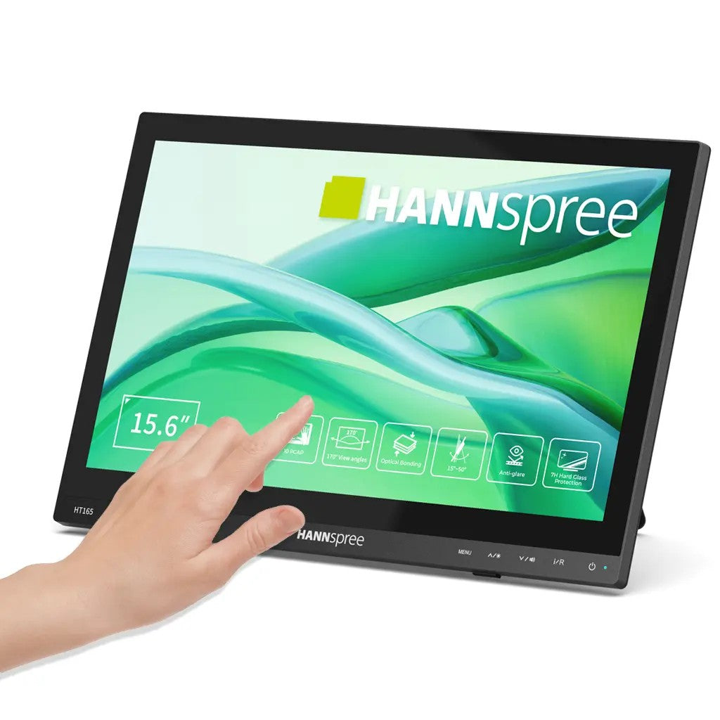 Hannspree 15.6" HT165HPB 16 Touch HDMI black - 39,6 cm - Monitor
