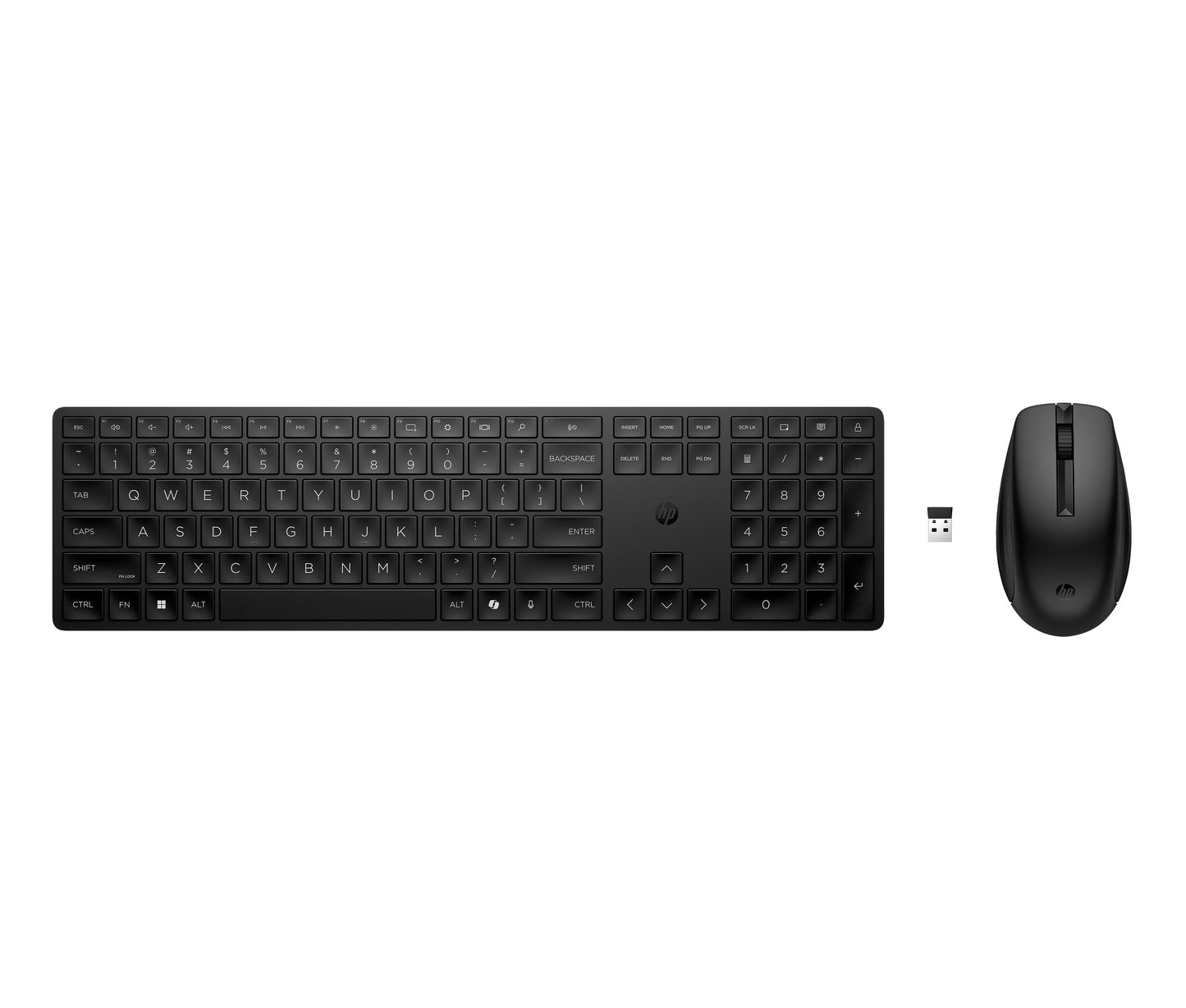 HP 655 Kabellose Tastatur - und Maus - Set - 20 Tasten - Tastatur