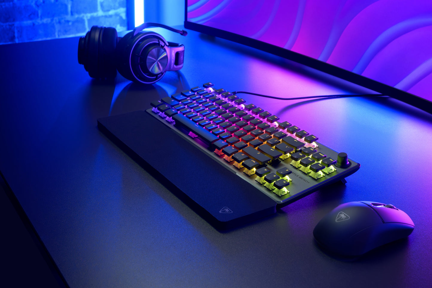 Turtle Beach Vulcan Ii Tkl Pro Gaming Schwarz - AZERTY - Tastatur