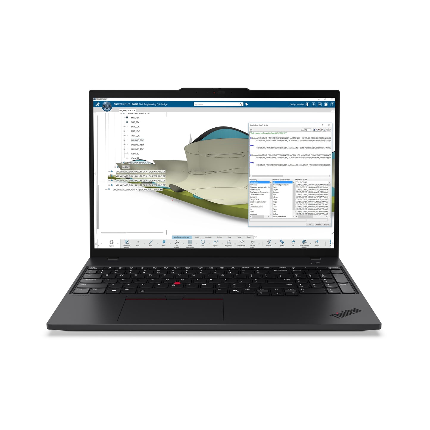 Lenovo ThinkPad P16s - 16" Notebook - 2 GHz 40,6 cm - Notebook