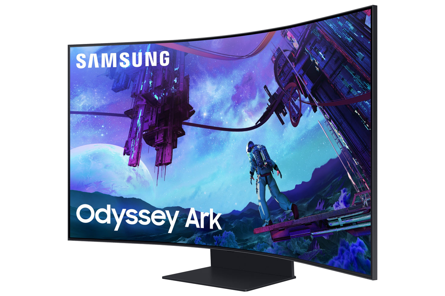 Samsung G97NC - 139,7 cm (55") - 3840 x 2160 Pixel - 4K Ultra HD - LED - 1 ms - Schwarz - Monitor