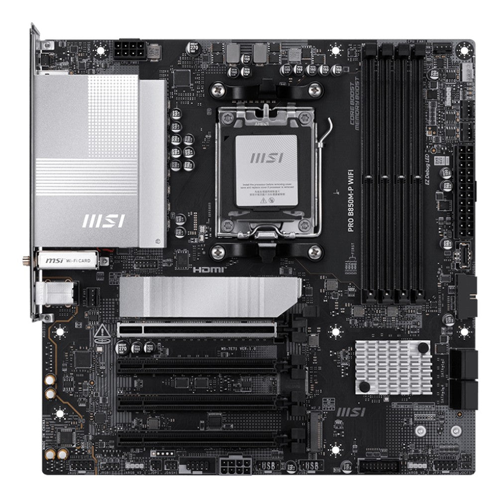 MSI PRO B850M - P WIFI - mATX - Mainboard