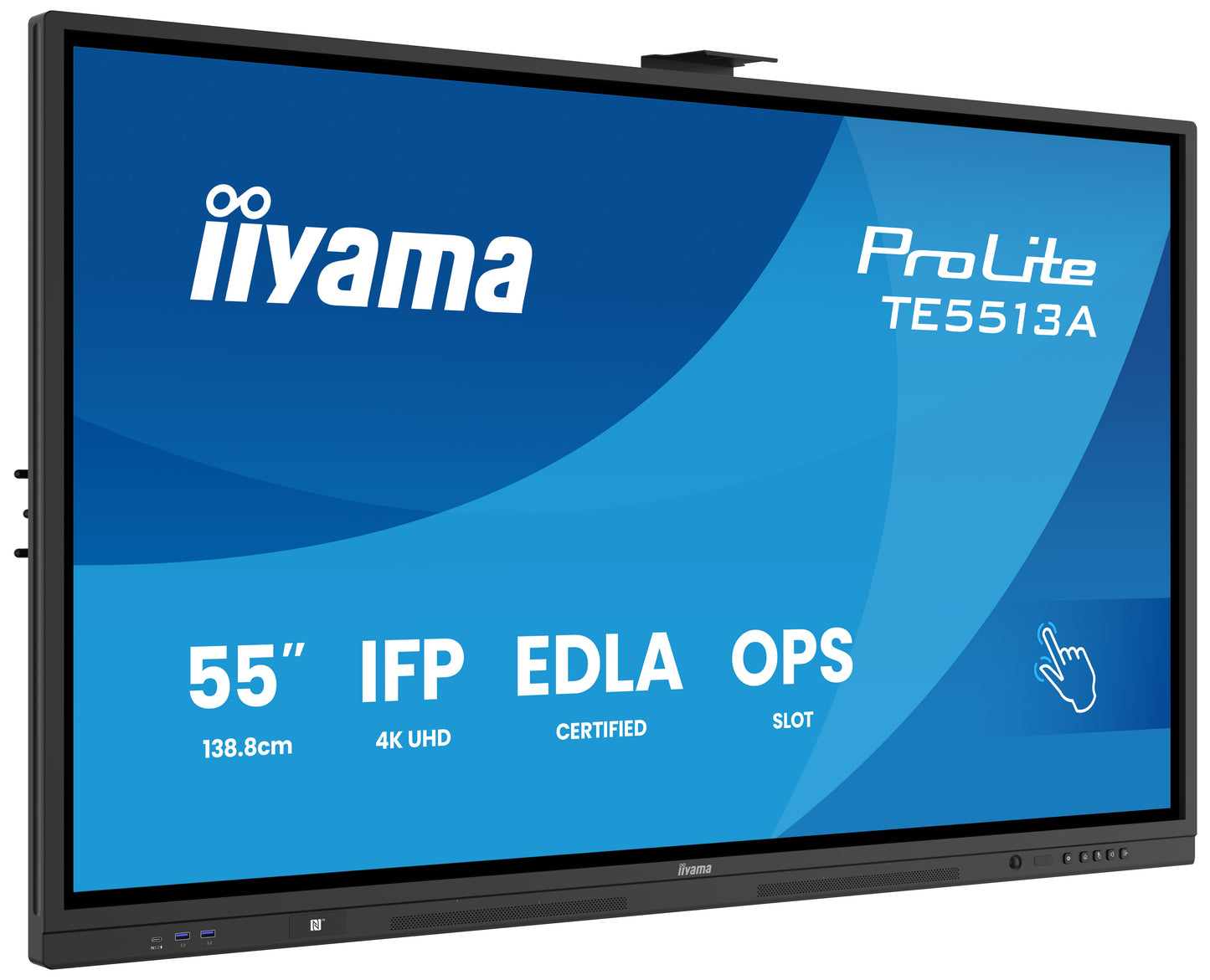 Iiyama 55" TE5513A - B2AG 16 9 Touch 2xHDMI+DP+2xUSBC - 138,7 cm - Monitor