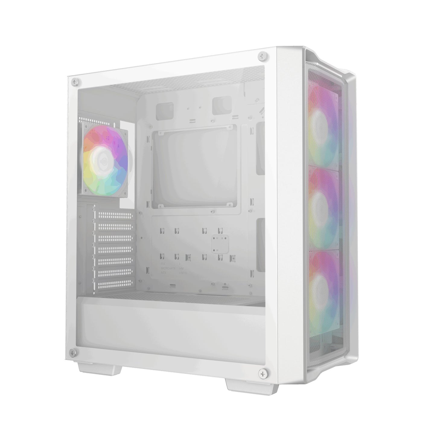 Deepcool Cc560 Mesh V2 white tempered glass - Tower - ATX - Gehäuse