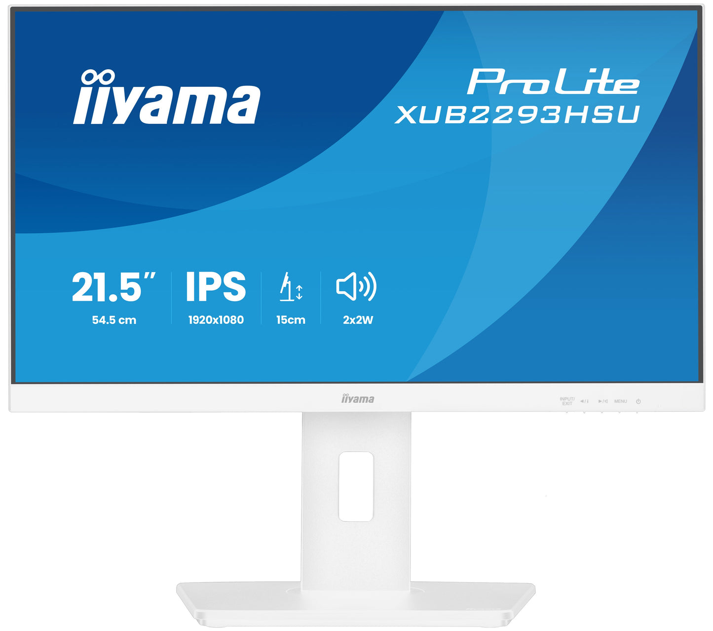 Iiyama ProLite XUB2293HSU - W7 LED 22" IPS - 54,6 cm - Monitor