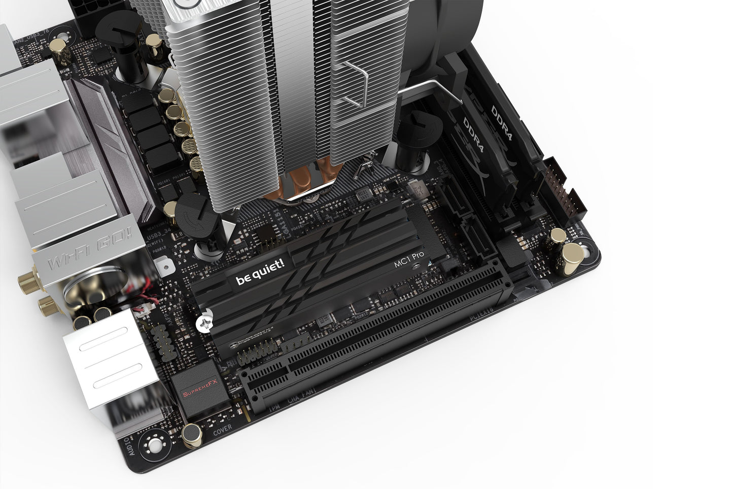 Be Quiet! MC1 PRO/Radiator - Schwarz - Kühler