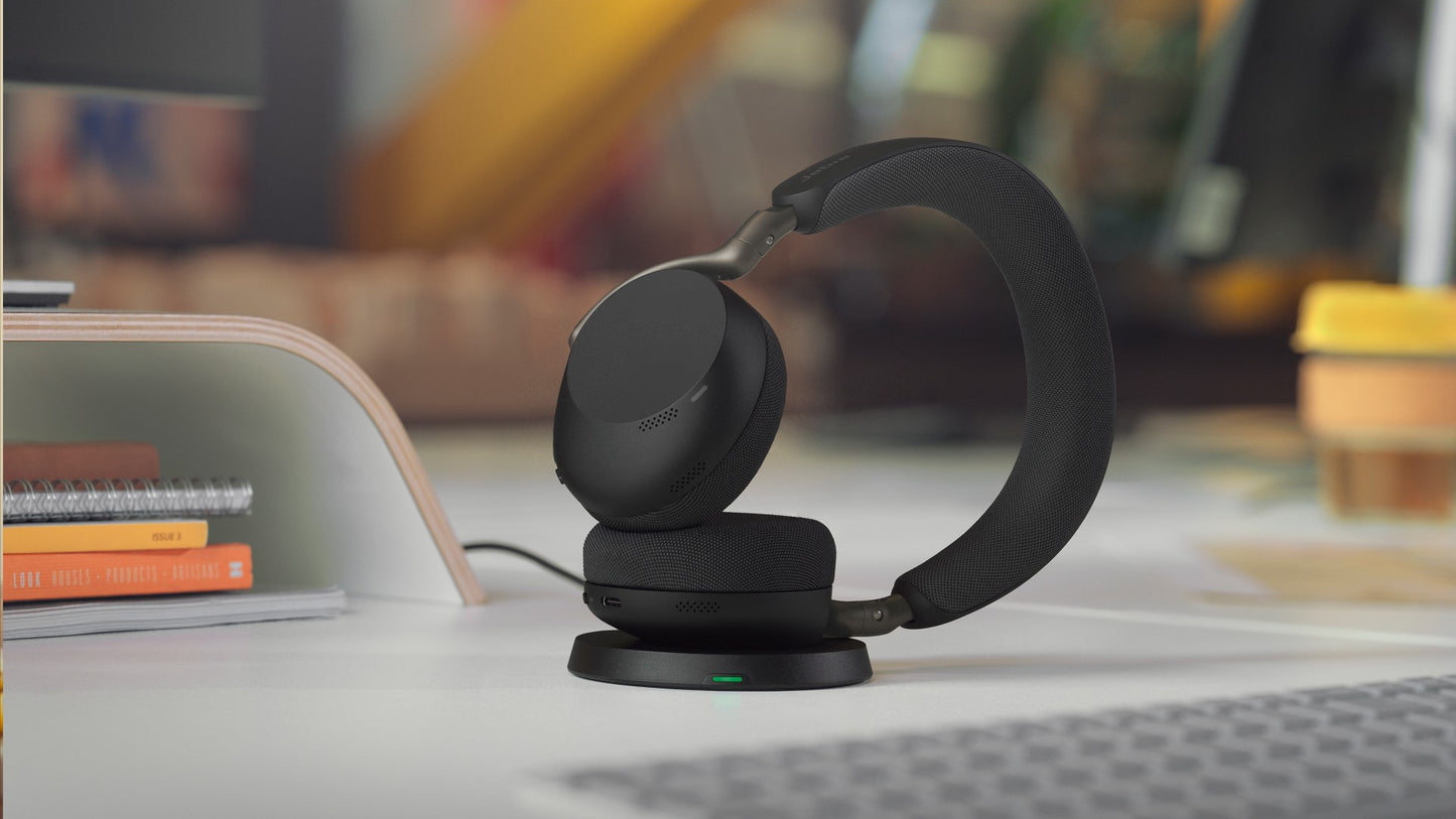 Jabra Evolve3 75 UC Link390c Black - Stereo - Headset