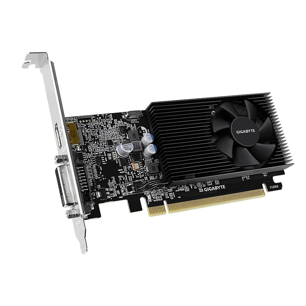 Gigabyte GV - N1030D4 - 2GL - GeForce GT 1030 - 2 GB - GDDR4 - 64 Bit - 4096 x 2160 Pixel - PCI Express x16 3.0 - Grafikkarte