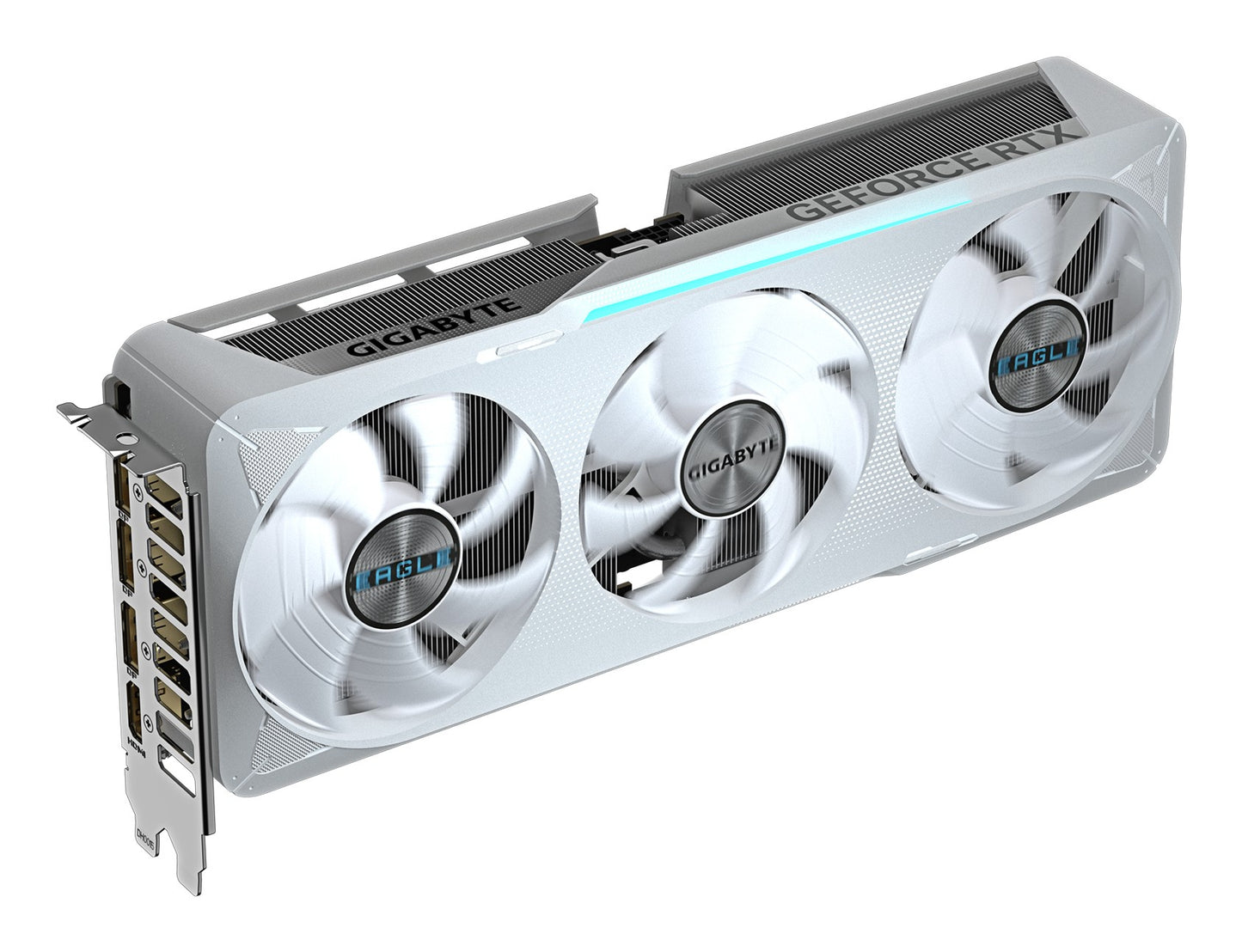 Gigabyte GeForce RTX 5070 Eagle OC ICE SFF 12G - 12GB GDDR7, HDMI, 3x DP - GDDR7/12GB/CUDA® Cores 6144/2587 MHz/PCI - E 5.0 - Grafikkarte
