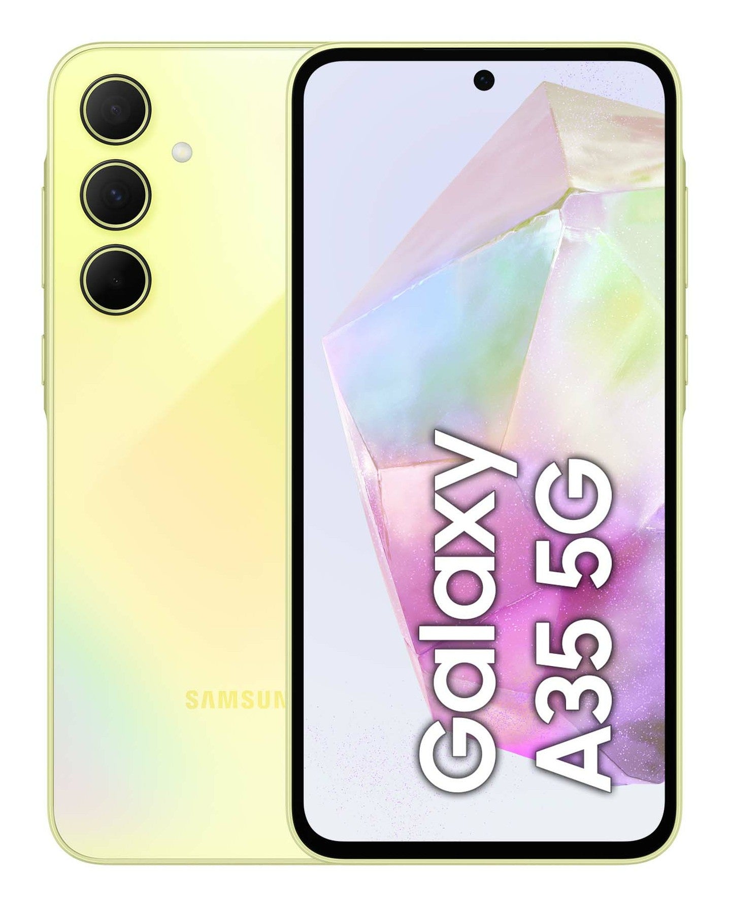 Samsung SM - A356BZYBEUE - 8 MP 128 GB - Gelb - Mobiltelefon