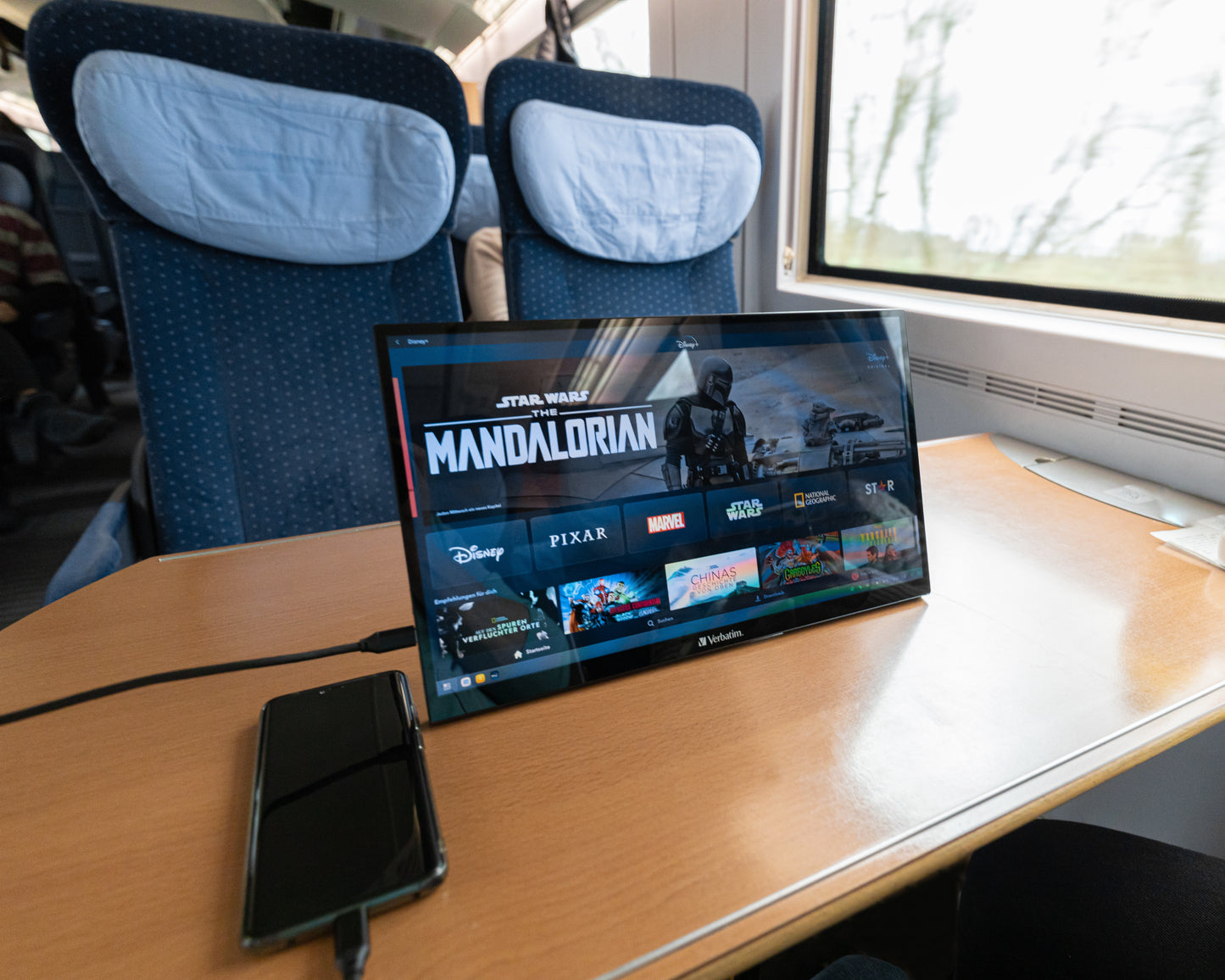 Verbatim 49593 - 43,9 cm (17.3") - 1920 x 1080 Pixel - Full HD - LCD - 6 ms - Schwarz - Monitor
