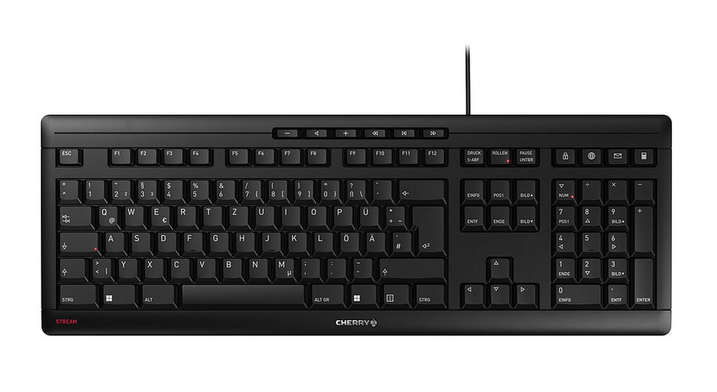 Cherry STREAM KEYBOARD - 100% - full - Tastatur