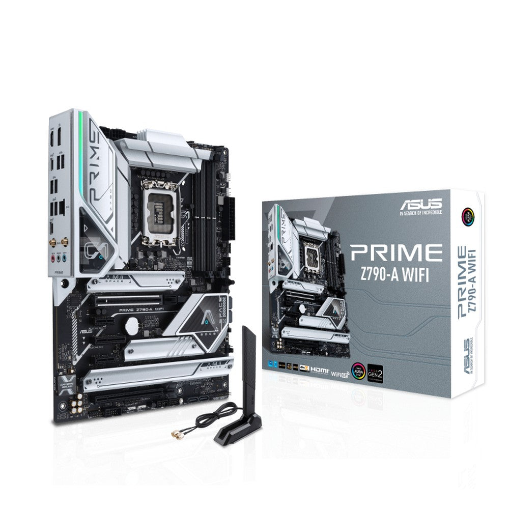 ASUS PRIME Z790 - A WIFI - Intel - LGA 1700 - Intel® Celeron® - Intel® Core™ i3 - Intel® Core™ i5 - Intel® Core™ i7 - Intel® Core™ i9,... - LGA 1700 - DDR5 - SDRAM - 192 GB - Mainboard
