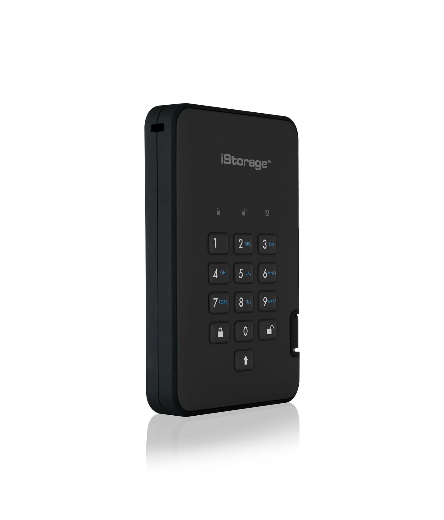 iStorage diskAshur2 256 - bit 2TB USB 3.2 secure encrypted hard drive - Black IS - DA2 - 256 - 2000 - B - 2 TB - 3.2 Gen 1 (3.1 Gen 1) - 5400 RPM - Schwarz - Festplatte