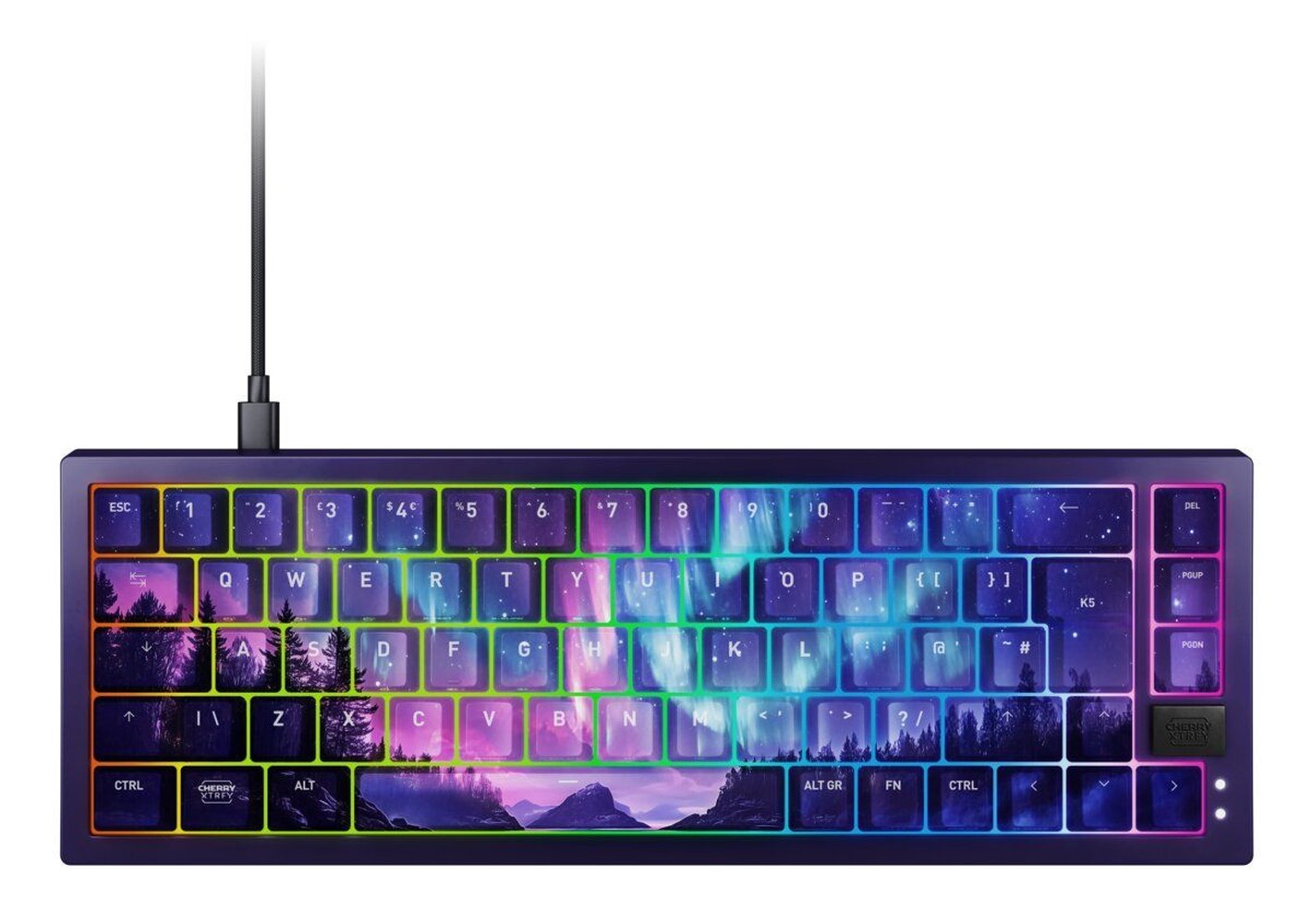 Cherry XTRFY Keyboard Mousepad Bundle - QWERTZ - Tastatur