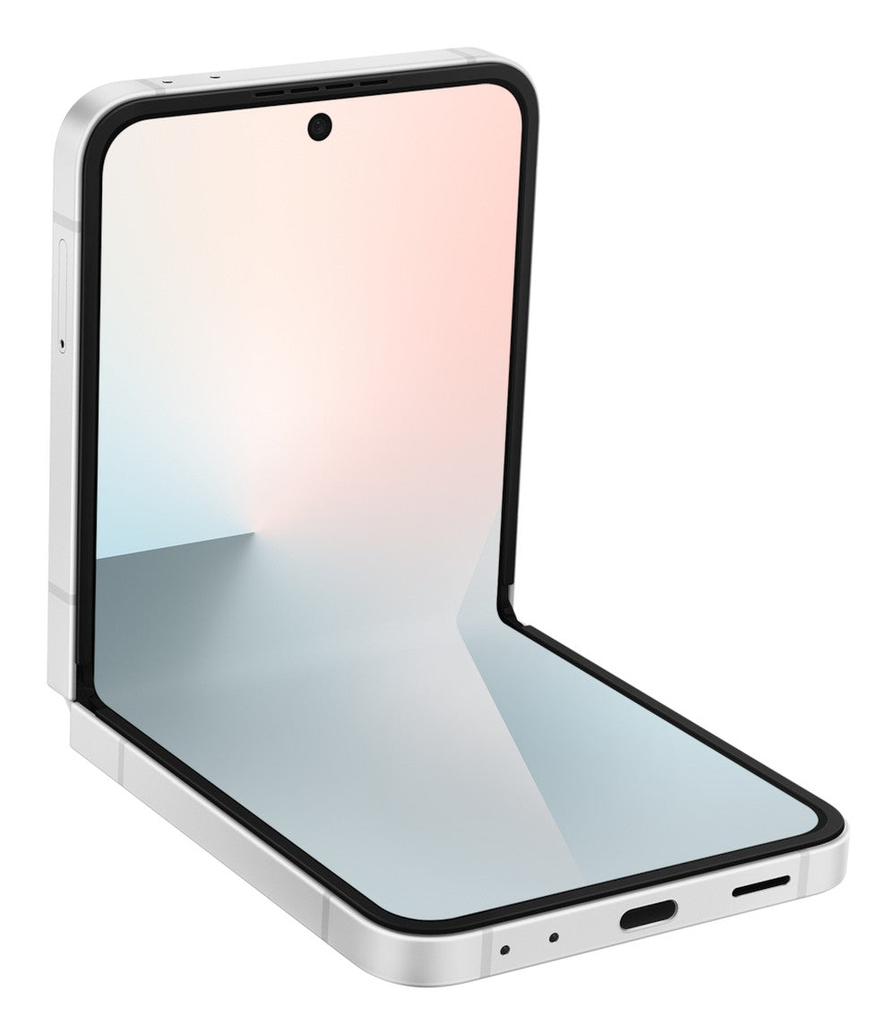 Samsung Galaxy Z Flip7 Fe White - 128 GB - Mobiltelefon