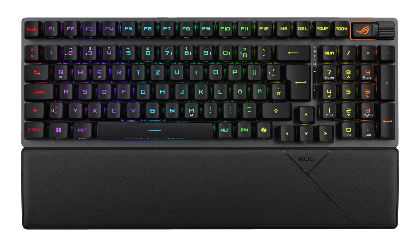 ASUS Tastatur Rog Strix Scope Ii 96 Rx Wireless BLK - Optisch - Tastatur