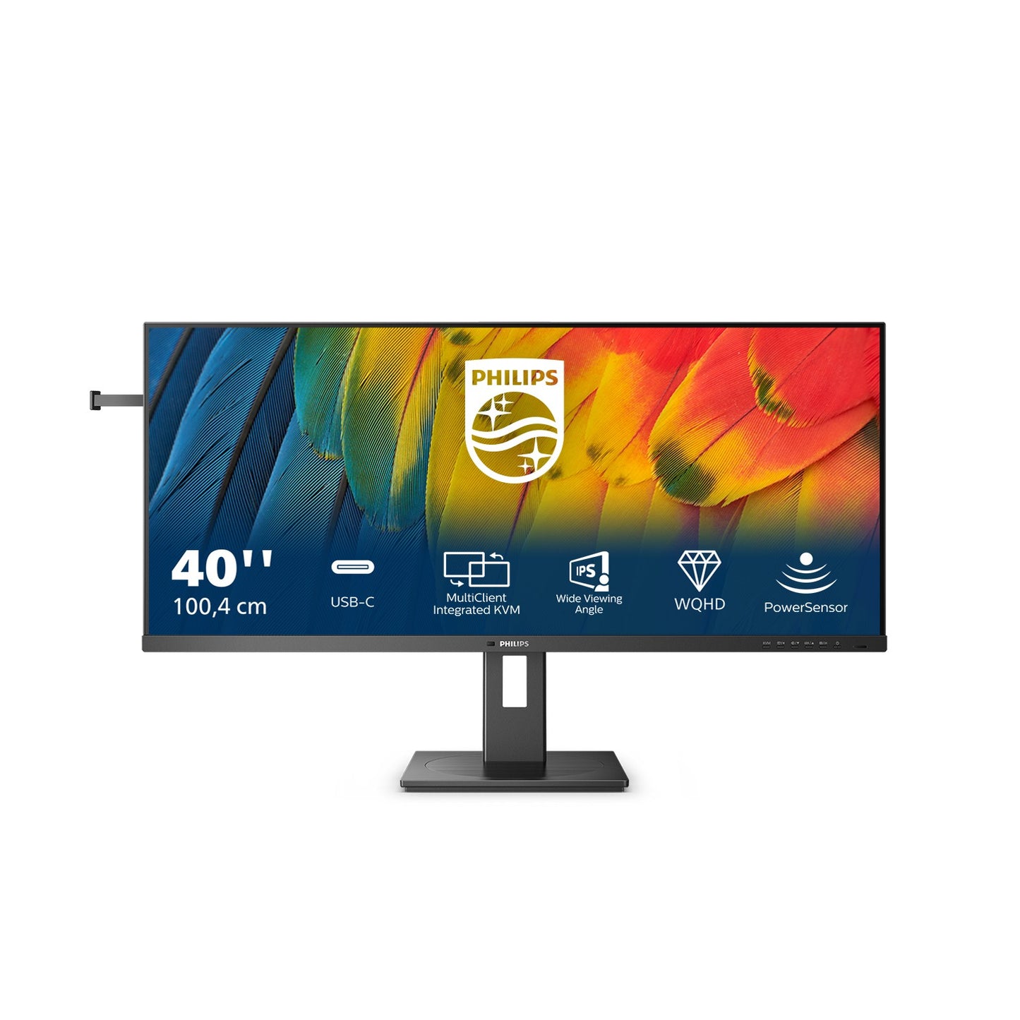 Philips 5000 series 40B1U5600/00 - 101,6 cm (40") - 3440 x 1440 Pixel - Wide Quad HD - LCD - 4 ms - Schwarz - Monitor