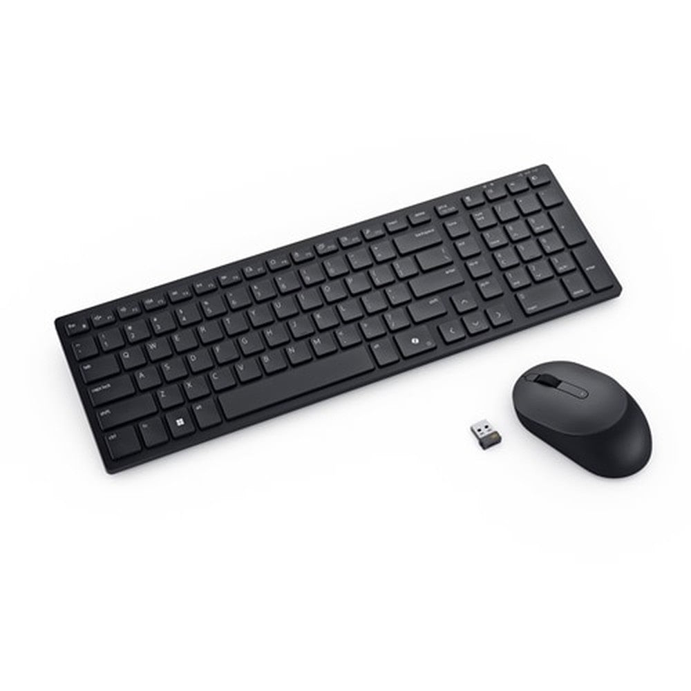 Dell Silent Keyboard and Mouse km555 Tastatur - und - Maus - Set - Optisch - Tastatur