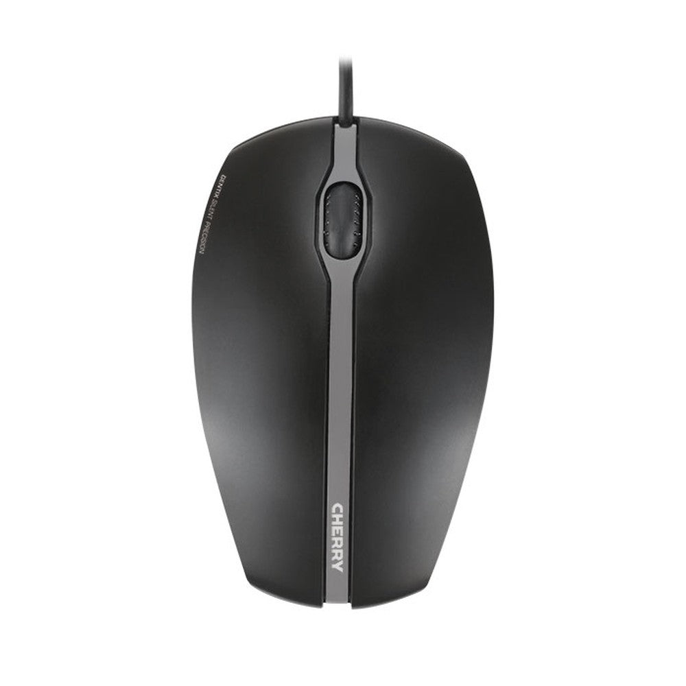 Cherry GENTIX SILENT Kabelgebundene Maus - Schwarz - USB - Beidhändig - Optisch - USB Typ - A - 1000 DPI - Schwarz - Maus