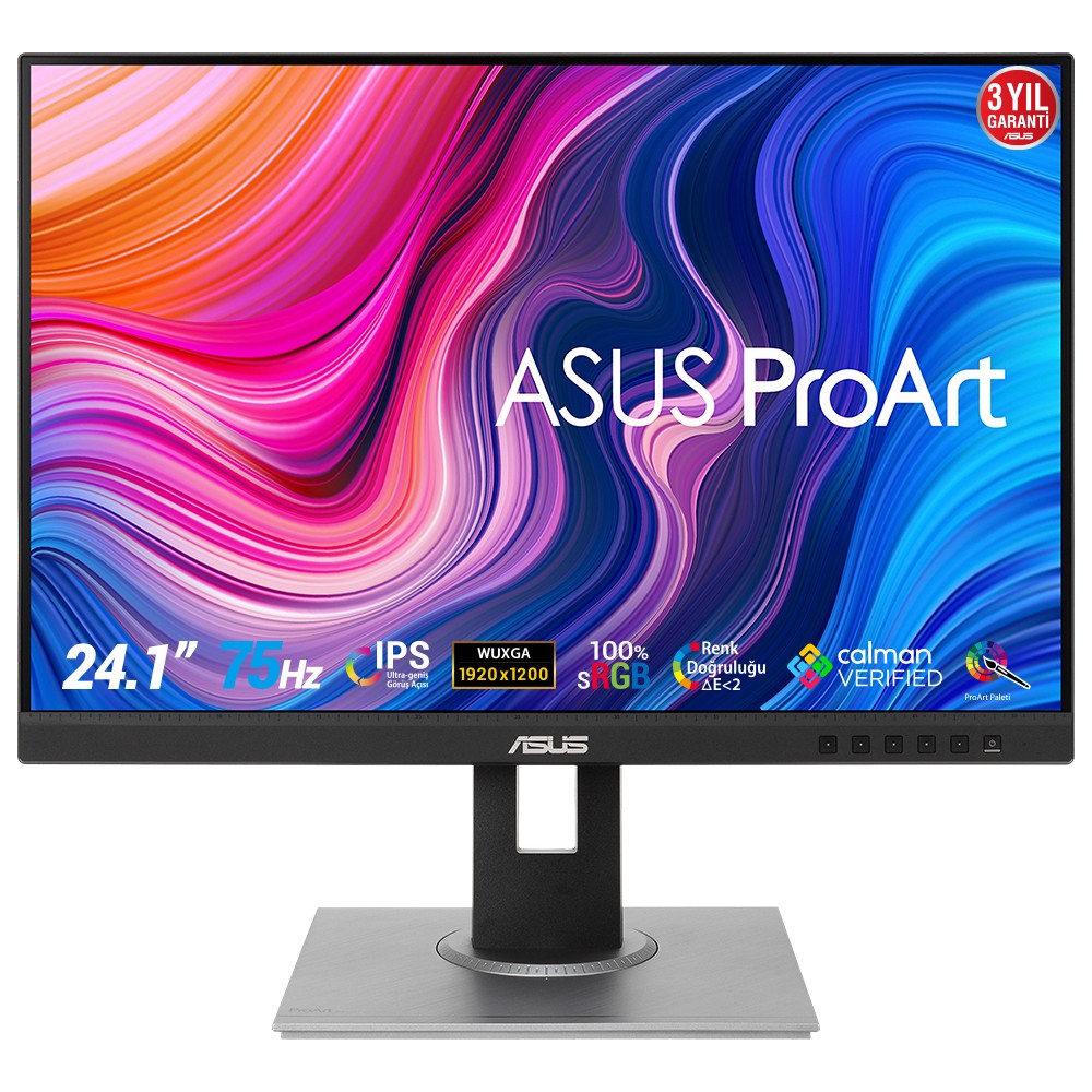 ASUS ProArt PA248QV - 61,2 cm (24.1") - 1920 x 1200 Pixel - WUXGA - LED - 5 ms - Schwarz - Monitor