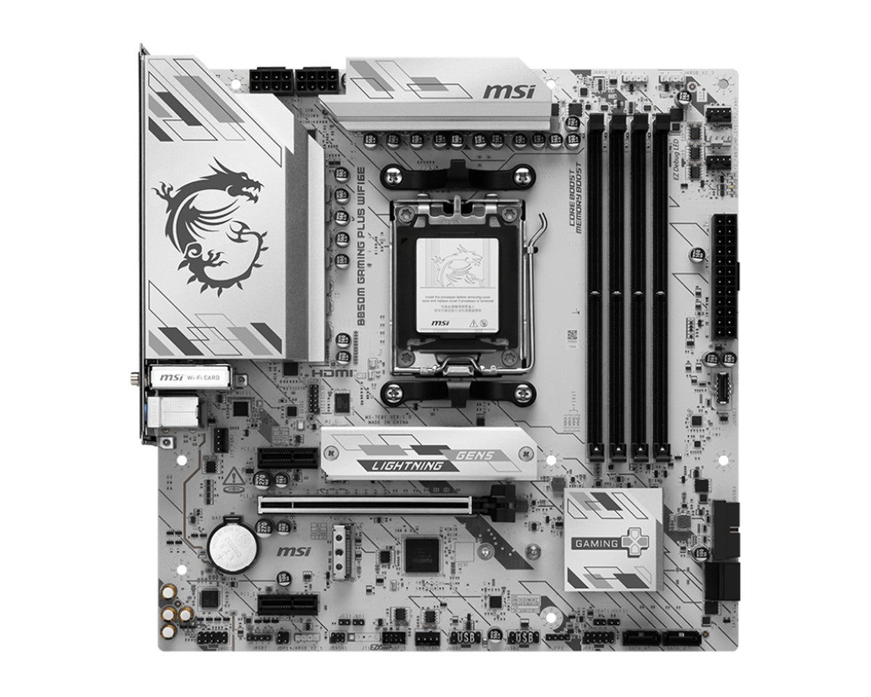 MSI B850M GAMING PLUS WIFI6E - mATX - Mainboard