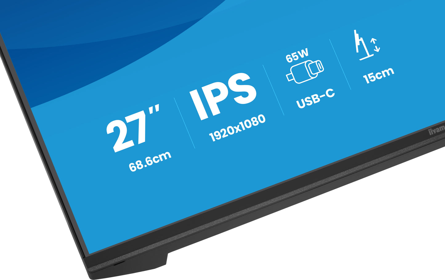 Iiyama 27" USB - C Charging - 27" - Monitor