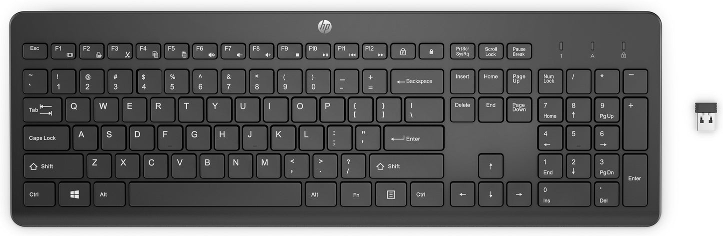 HP 230 - kabellos - QWERTZ - Tastatur